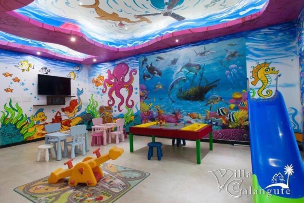 Luxury Rental With Kids Playroom In Goa Calangute Eksteriør billede